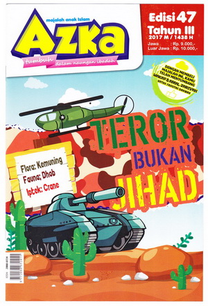 Majalah Azka Edisi 47 Tema Teror Bukan Jihad