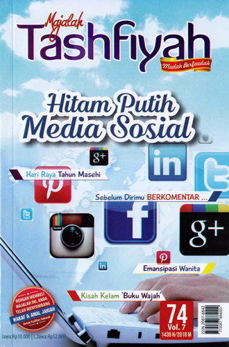 Majalah Tashfiyah Edisi 74 Tema Hitam Putih Media Sosial